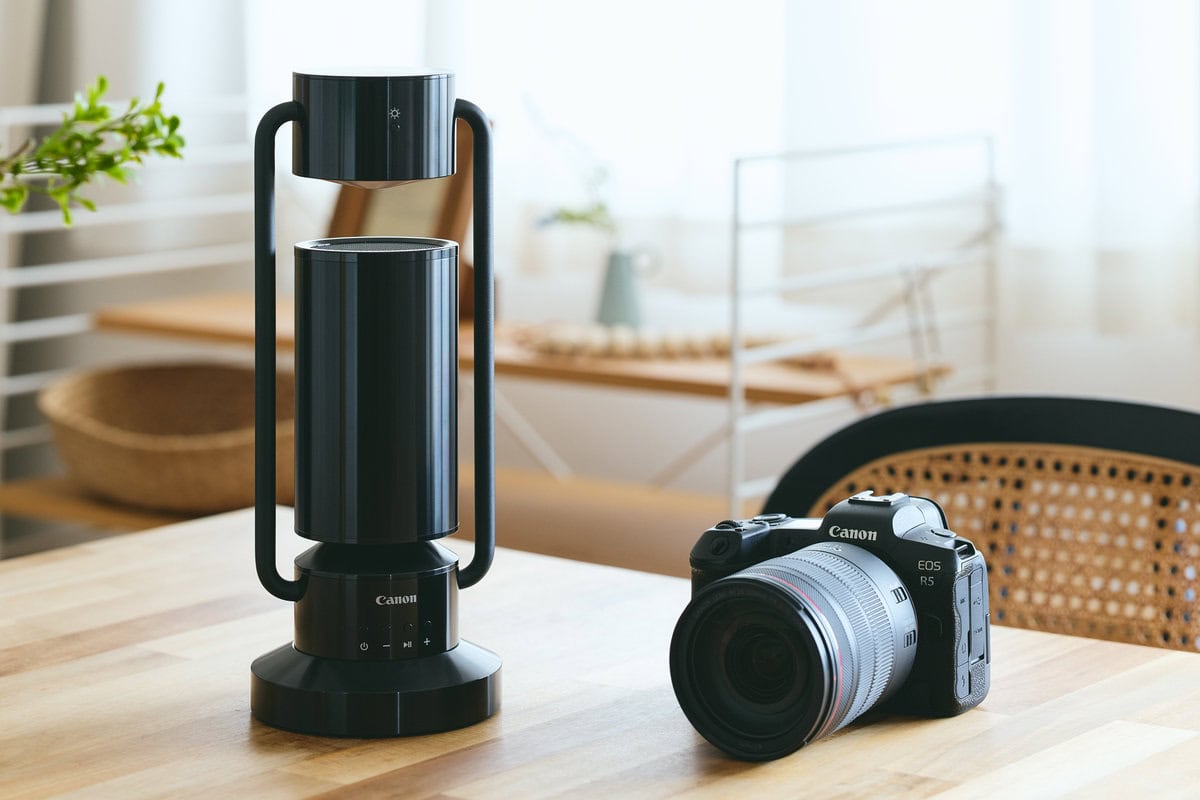 キヤノンの技術が結集したスピーカー】「albos Light & Speaker」が