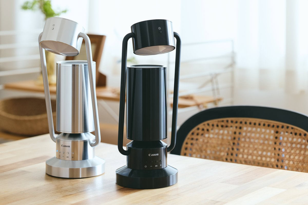 キヤノンの技術が結集したスピーカー】「albos Light & Speaker」が