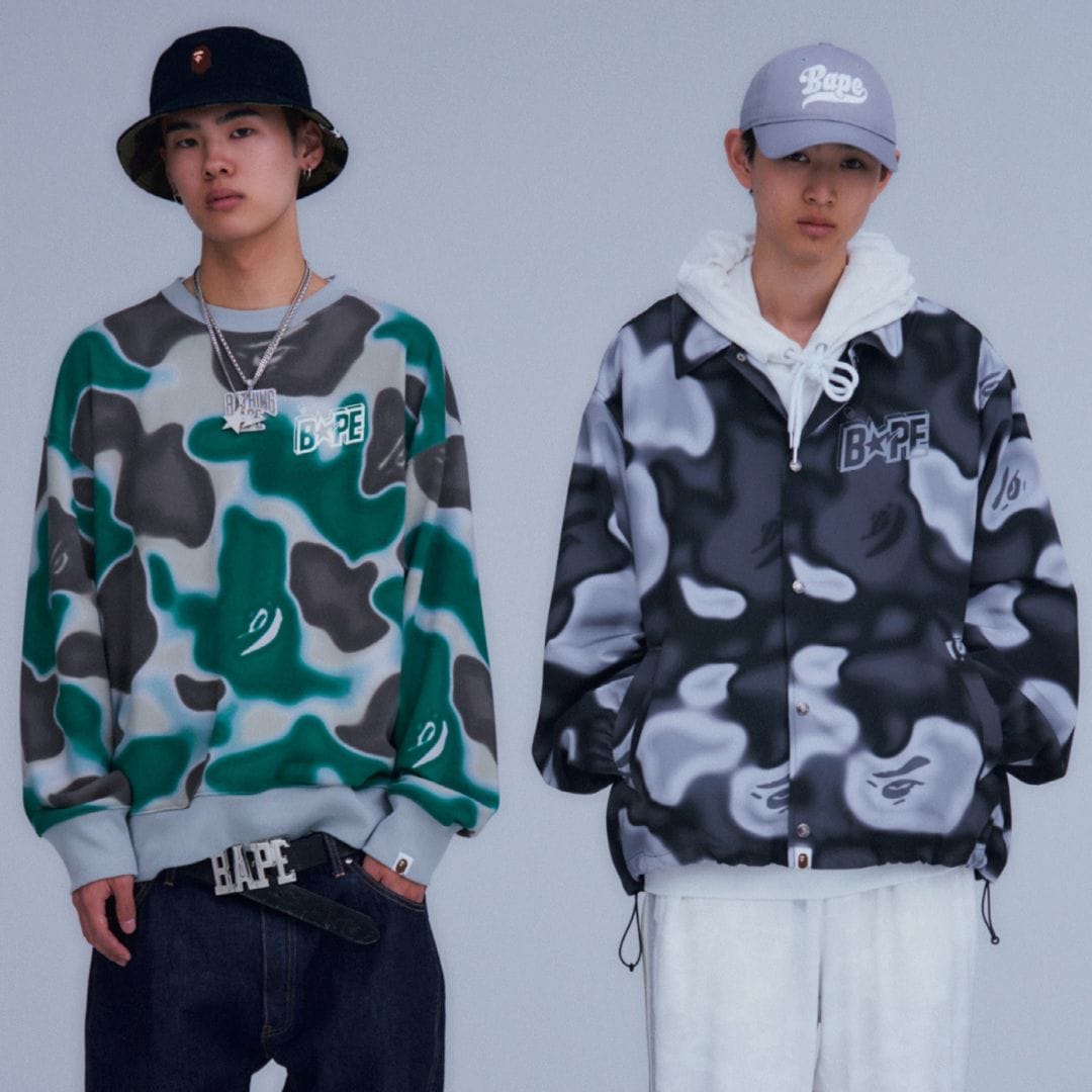 A BATHING APE®︎ 2024年春夏新作】時代を超えても色あせない、30年の