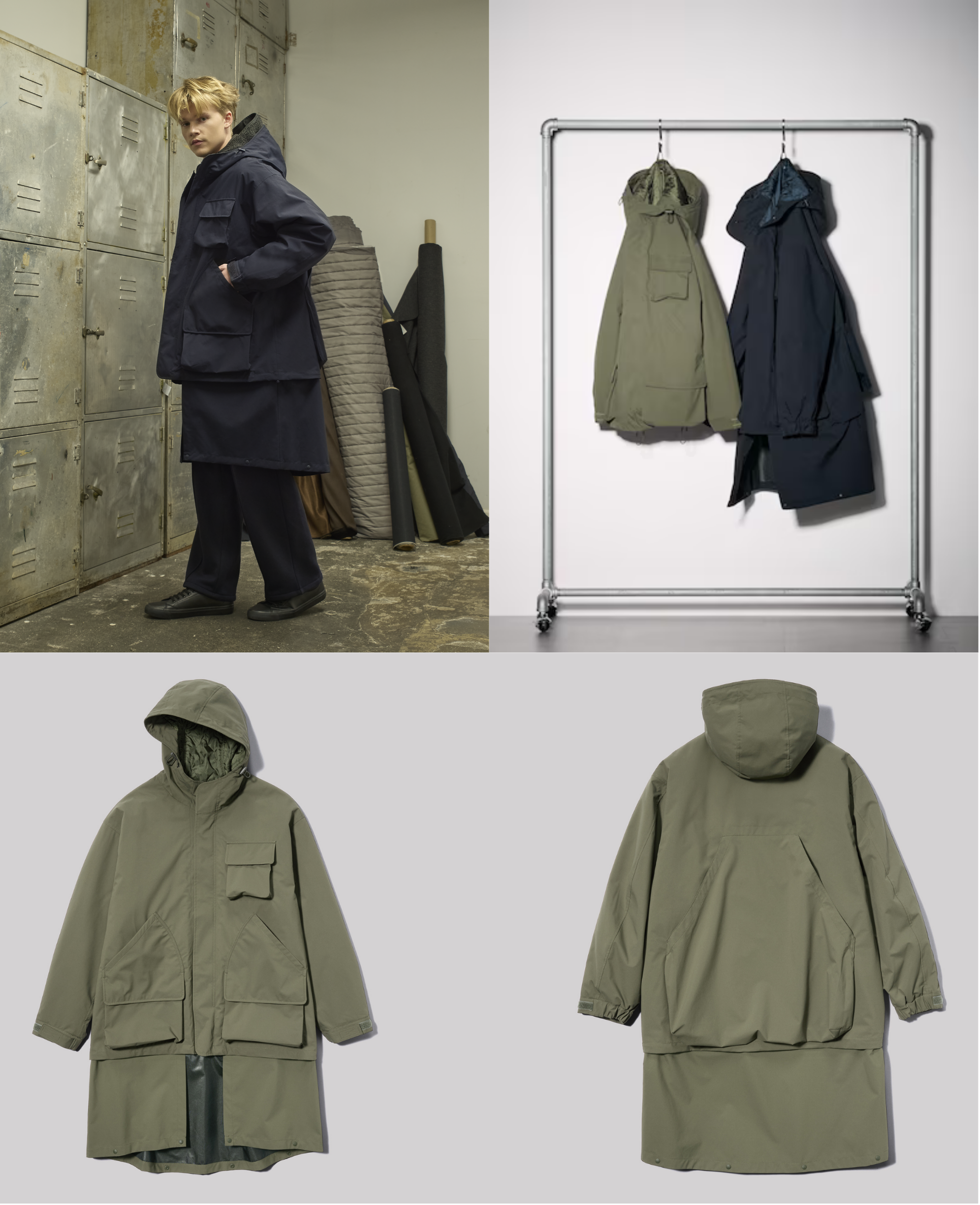 GU×エンジニアド ガーメンツの激推しは？9,990円の多機能シェルパーカ