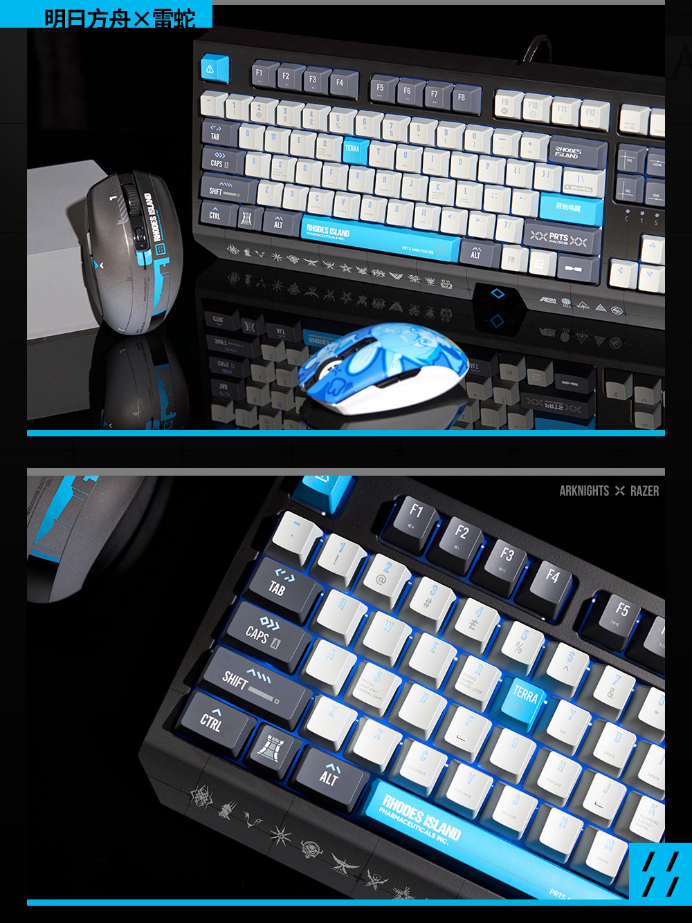 アークナイツ大陸版】明日方舟 × Razer コラボマウス&コラボキーボード