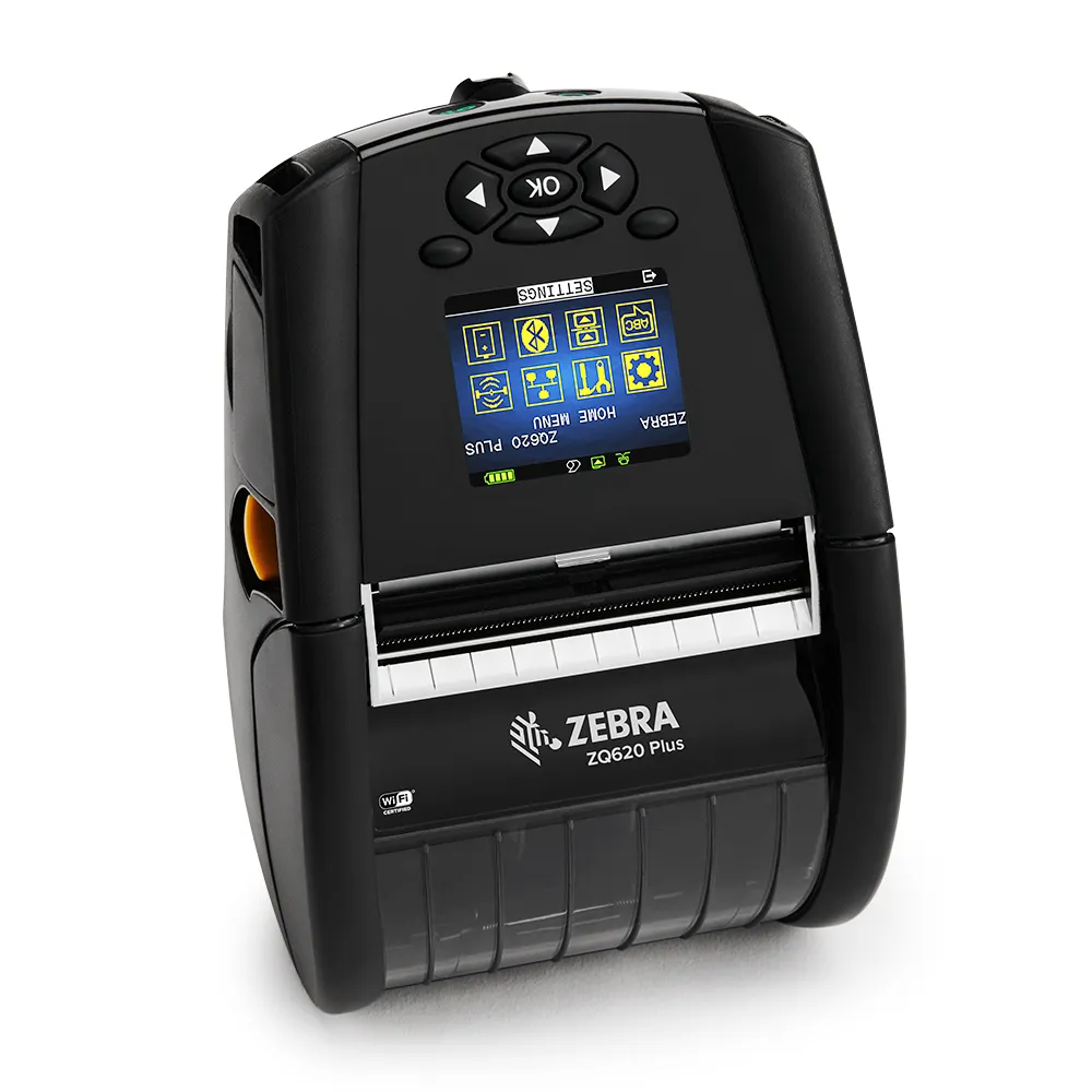 ZQ620 Plus 大型カラーLCD搭載 多機能 3インチ型モバイルプリンタ