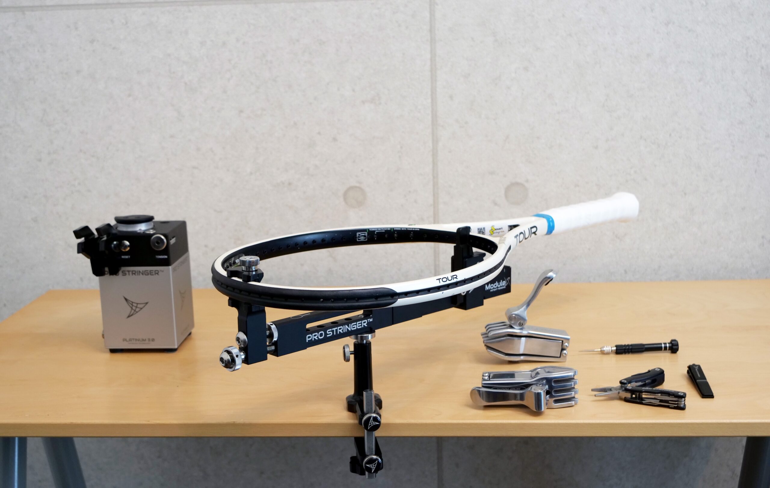 ガット張り機は必ず電動にすること！コスパの良い電動式ストリング