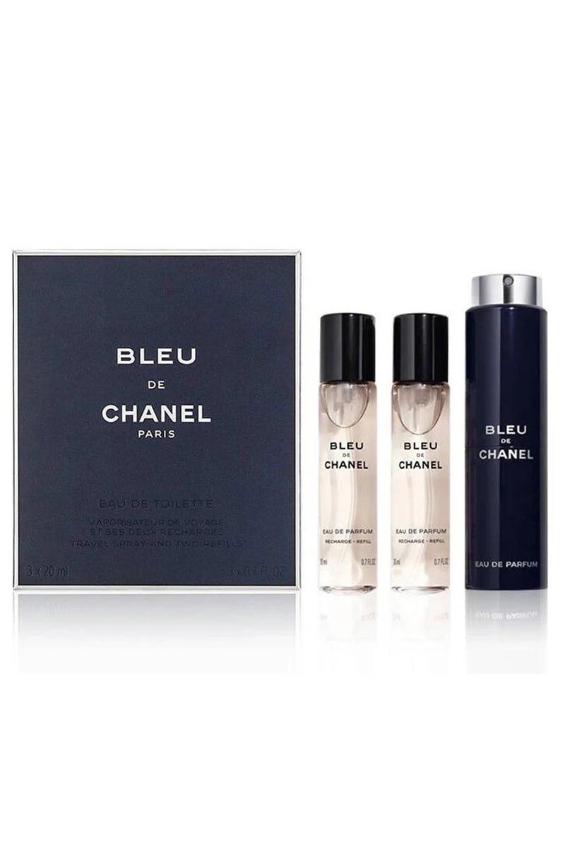 CHANEL Bleu De CHANEL Parfum Twist and Spray, 3 x 20ml | SM Online