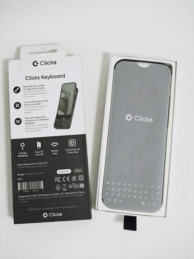 朗報】脳汁ドバドバ！スマホに物理キーボードを追加する「Clicks for
