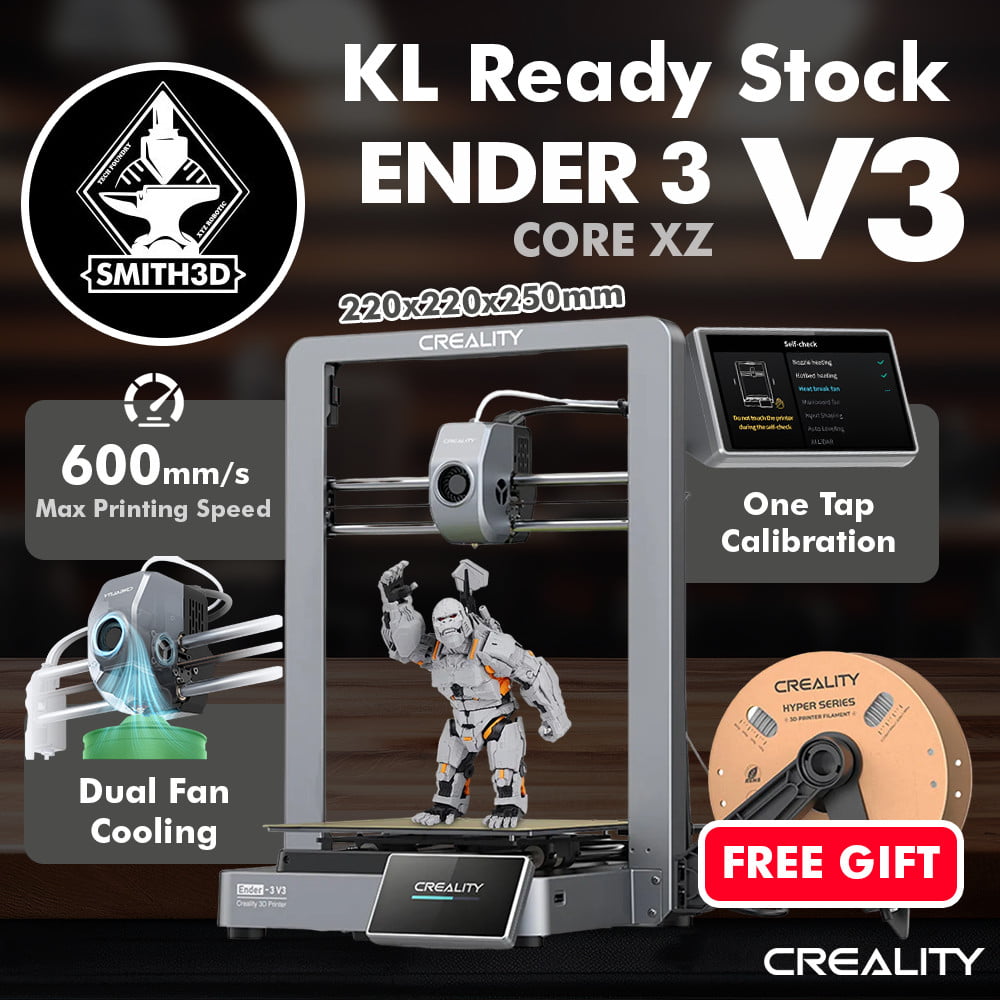 Creality Ender 3 V3 CoreXZ 3D Printer | Smith3D Malaysia