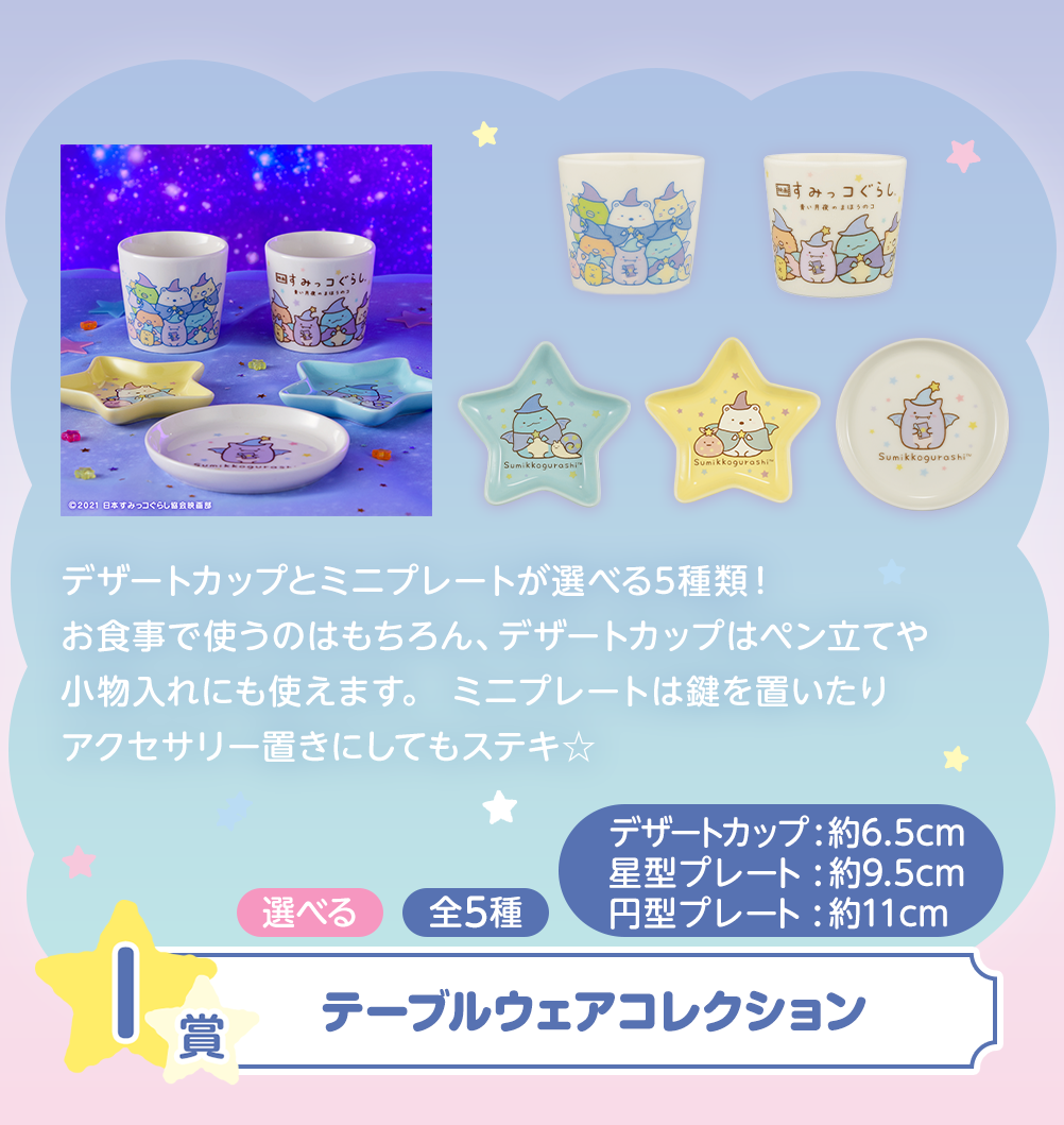 一番くじ 映画 すみっコぐらし 青い月夜のまほうのコ｜一番くじ倶楽部