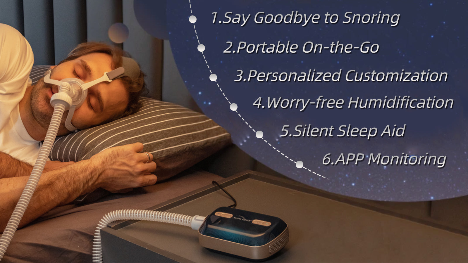 SNORE CIRCLE Y450 APAPデバイス 本体 SNORE CIRCLE Y450 APAPデバイス