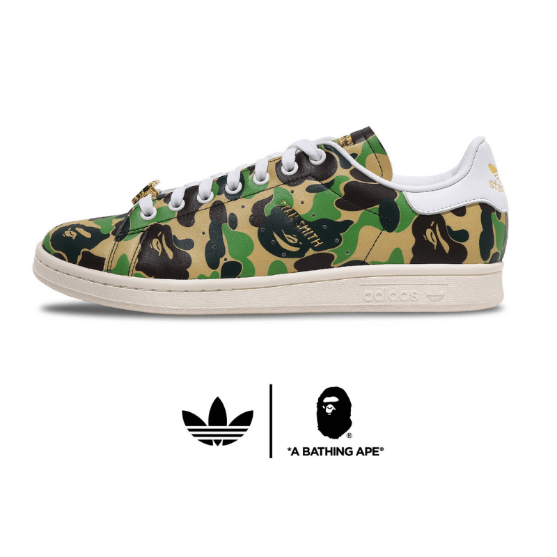 2月10日発売【A BATHING APE® × adidas Originals Stan Smith BAPE