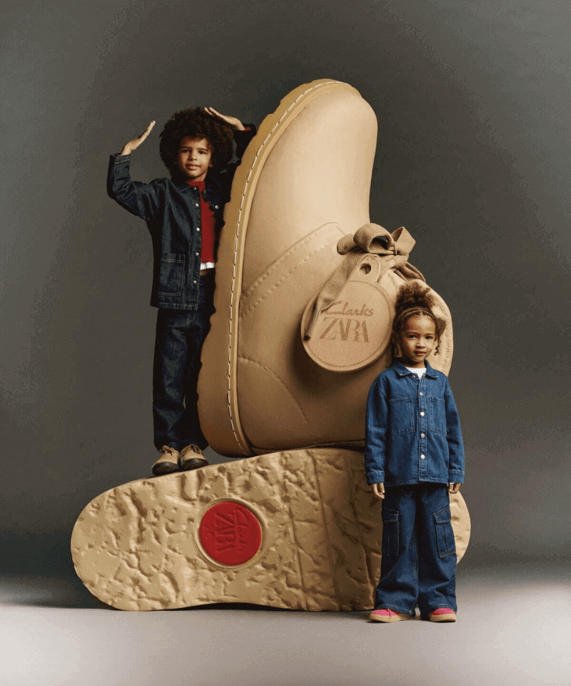 発売中【ZARA x Clarks Wallabee】高級感溢れるハラコ素材でアレンジ