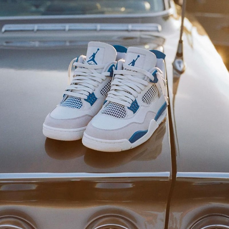 5月4日発売【Air Jordan 4 “Military Blue”】名作のオリジナルカラーが