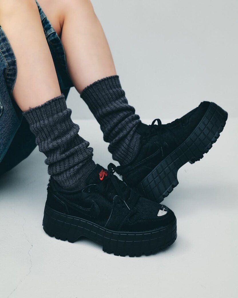 NIKE W AIR JORDAN 1 BROOKLYN LOW BLACK 再販情報 – SNEAKER HACK