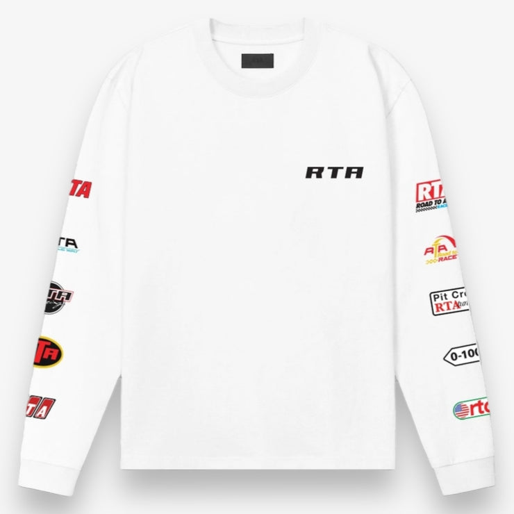 RTA Lawrence Tee | White Lap Legend Sleeve Hit – Sneaker Junkies