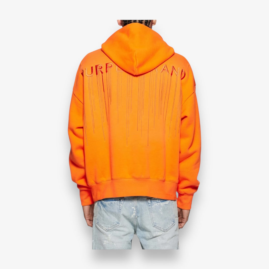 Purple Brand HWT Fleece PO Hoody Alpha Orange – Sneaker Junkies