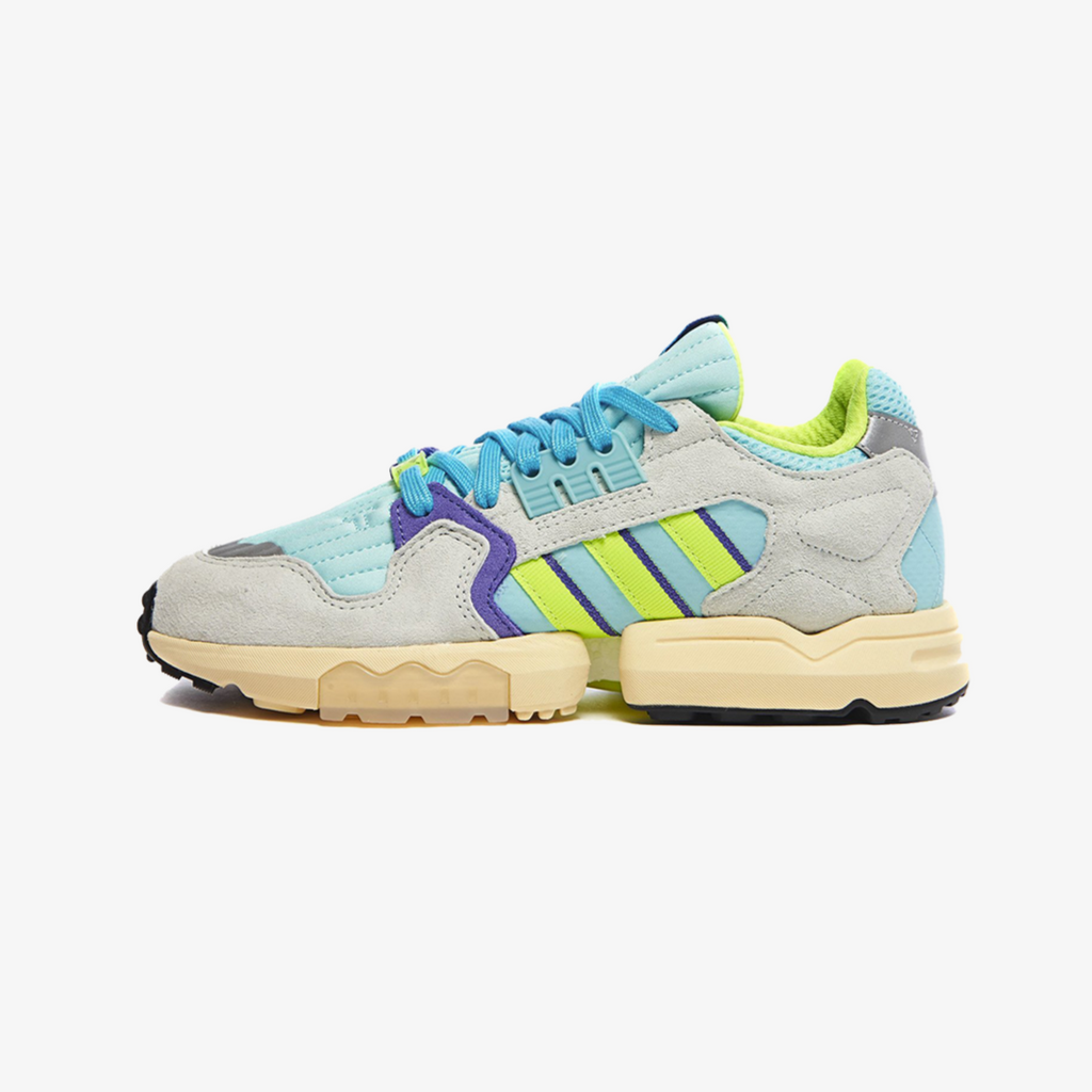 Adidas ZX Torsion Clear Aqua Solar Yellow Purple EF4343 – Sneaker
