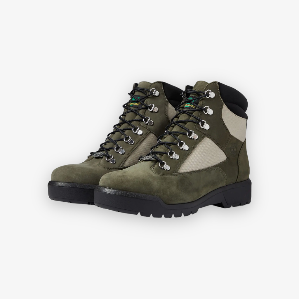 Timberland Field Boot 6 in WP Dark Green Nubuck TB 0A2MBM-A58