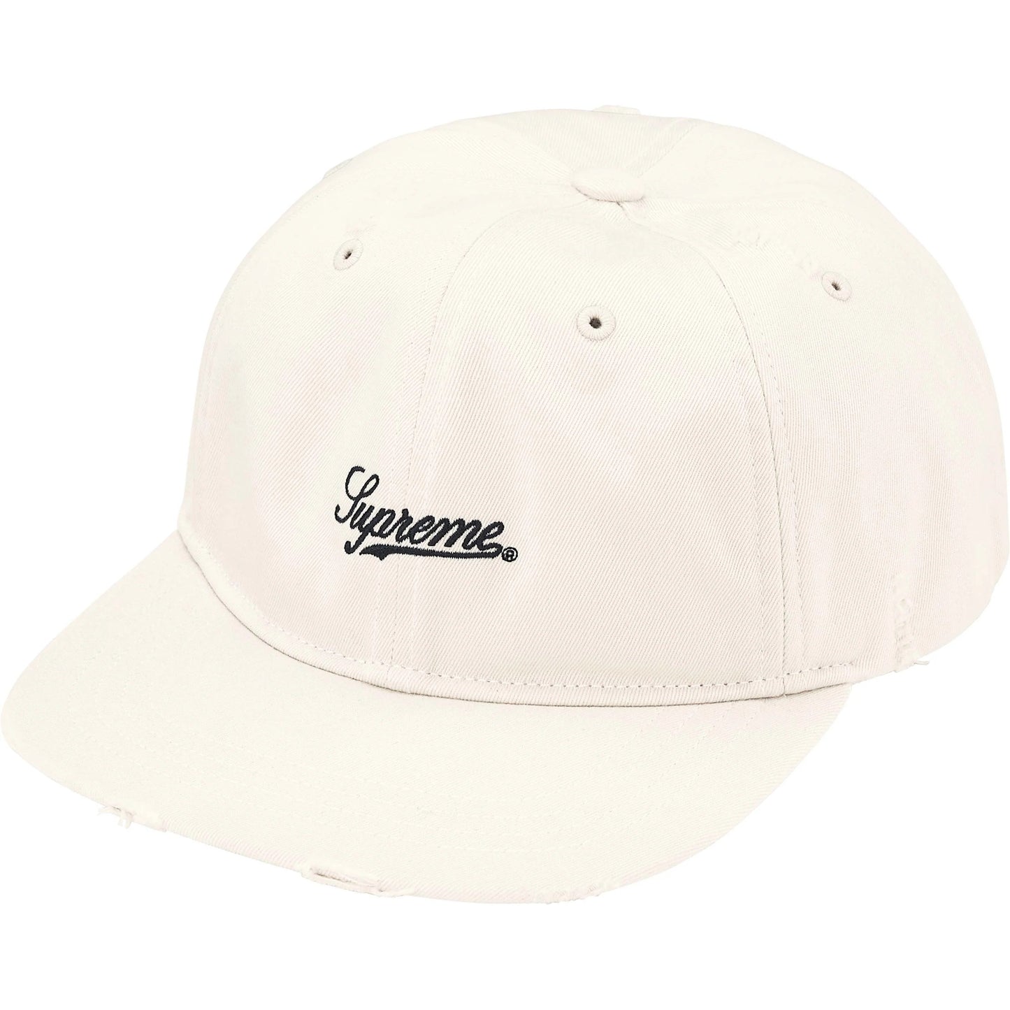 Supreme Distressed Script 6-Panel 