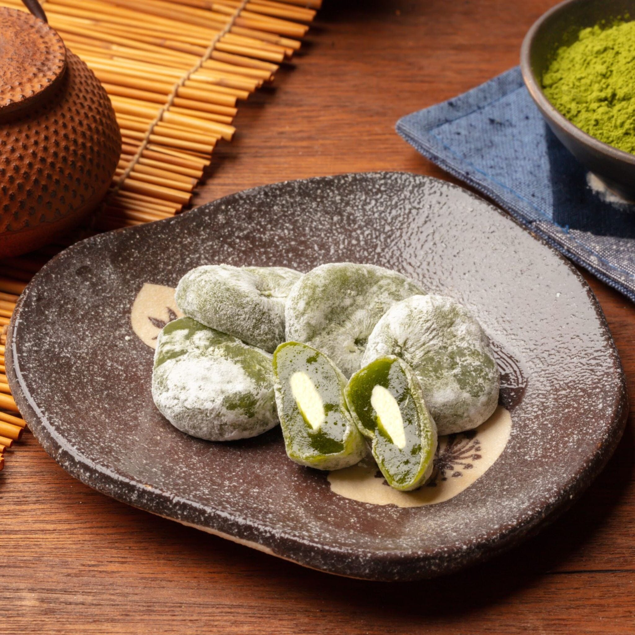 Seiki Japanese Mochi, Matcha Chocolate, 10.93 Ounce, 18 pieces