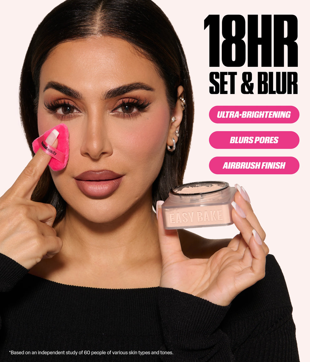 Huda Beauty Easy Bake Loose Baking & Setting Powder (Peach Pie