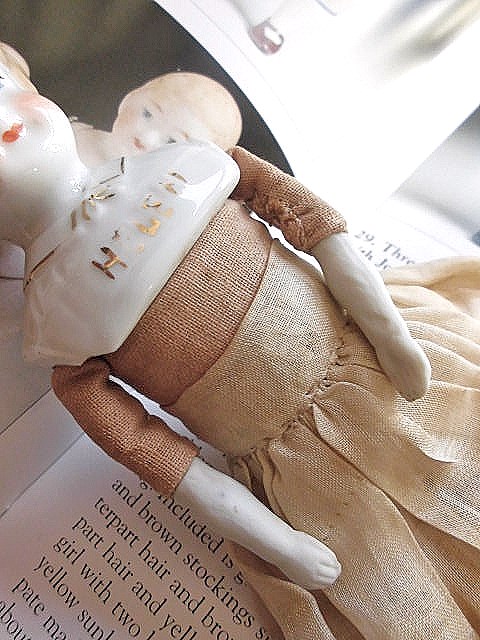 HELEN という名のチャイナヘッドドール ブロンドヘア 19，5cm