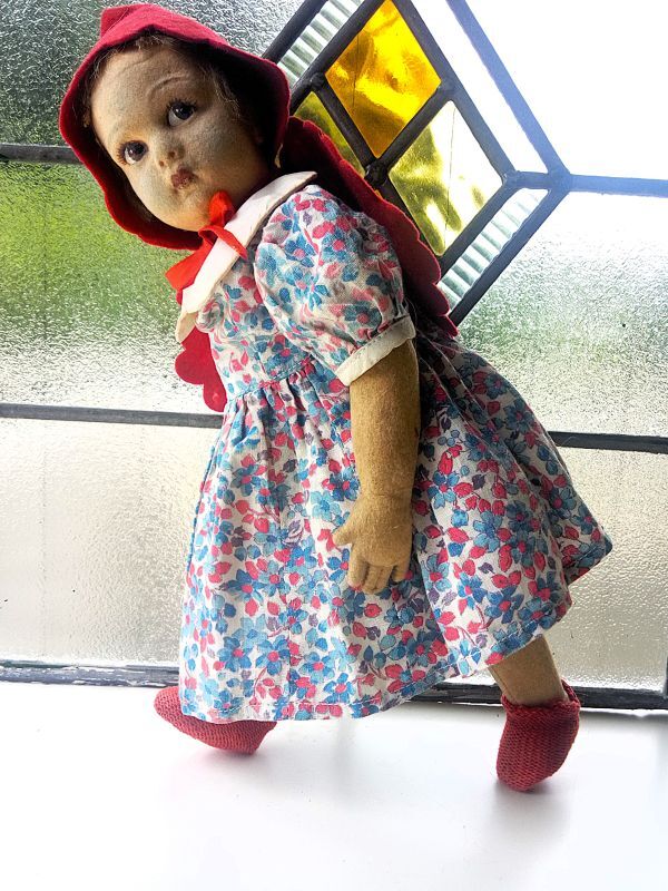 アンティークのレンチドール ☆赤ずきんちゃん 33cm - SNAP