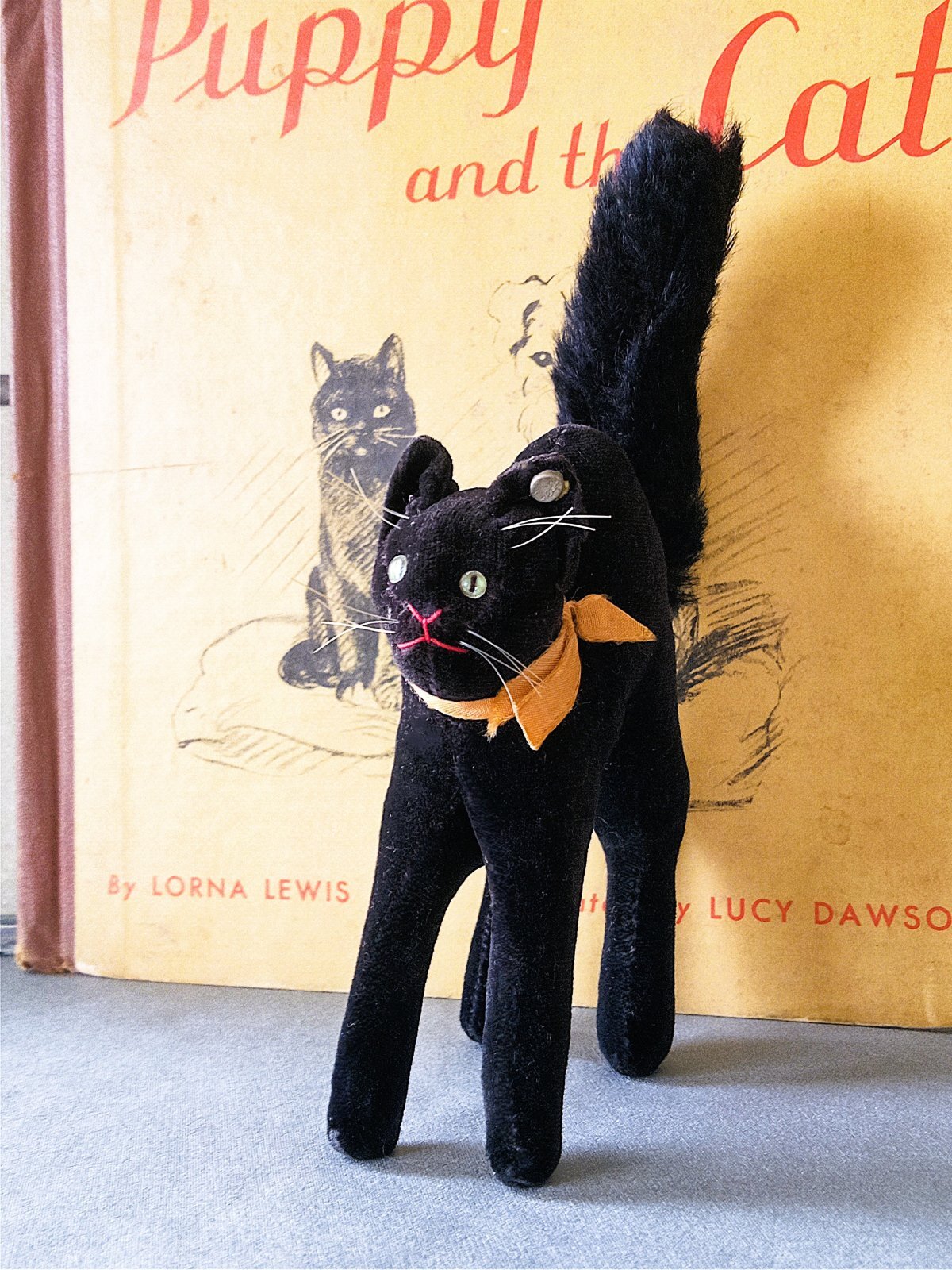 ベルベットの黒猫 トムキャット シュタイフ 10，5cm - SNAP