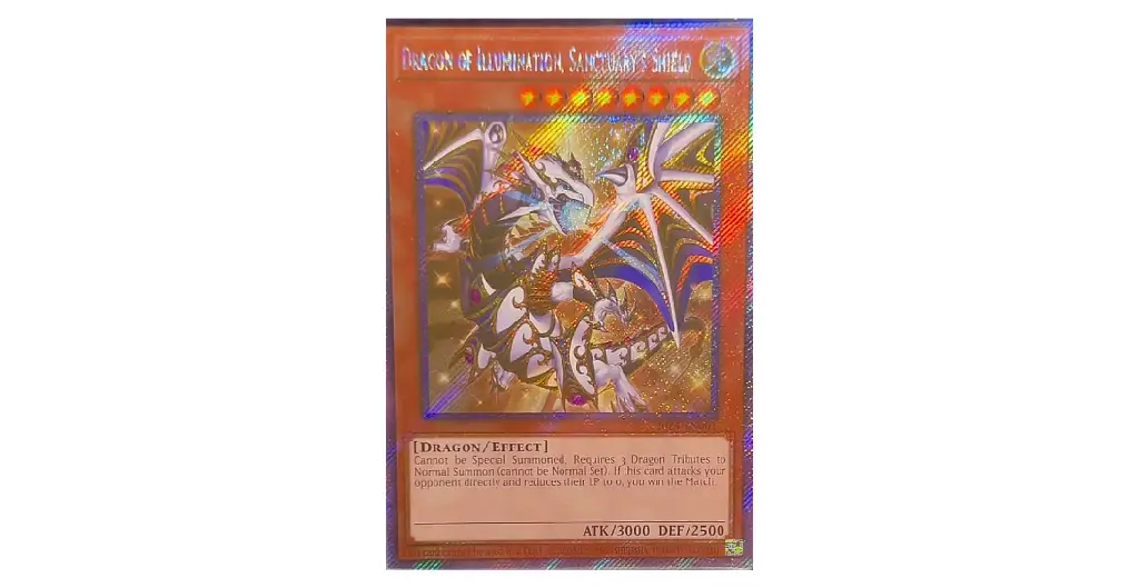 Yu-Gi-Oh TCG] Dragon of Illumination, Sanctuary's Shield (Yu-Gi-Oh