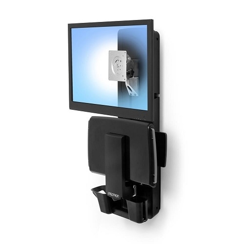 Ergotron StyleView Sit-Stand EMR Vertical Lift, Patient Room