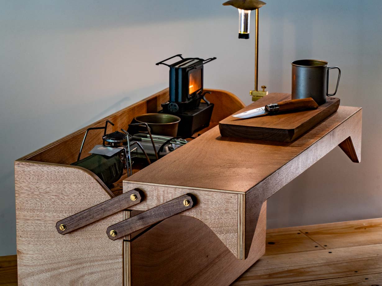 バンライフ・車中泊専用ギャレー「 キッチンツールボックス」 | SO9