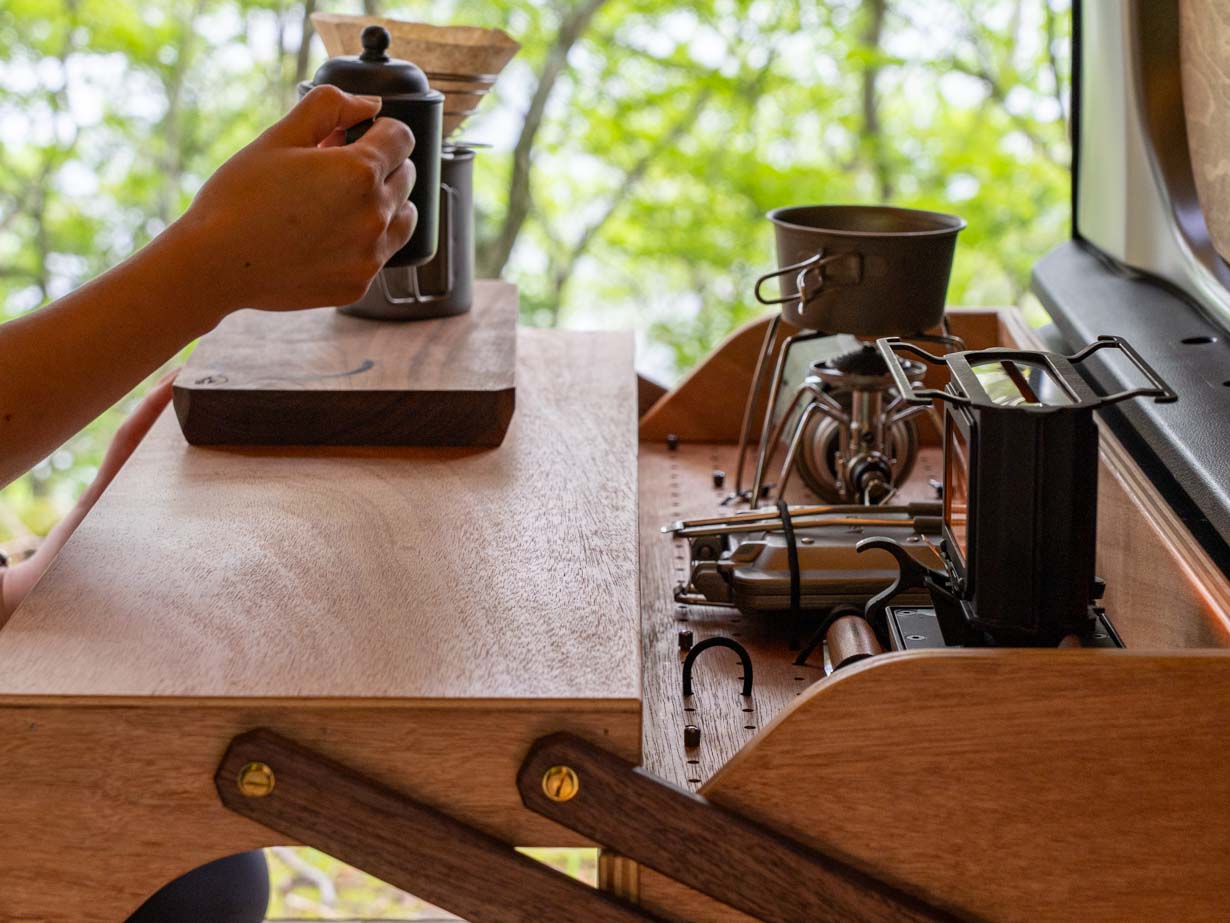 バンライフ・車中泊専用ギャレー「 キッチンツールボックス」 | SO9