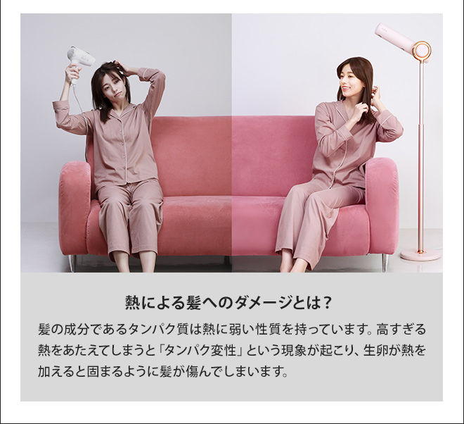 BISARA ハンズフリースタンドヘアドライヤー | セレクトショップ・AQUA