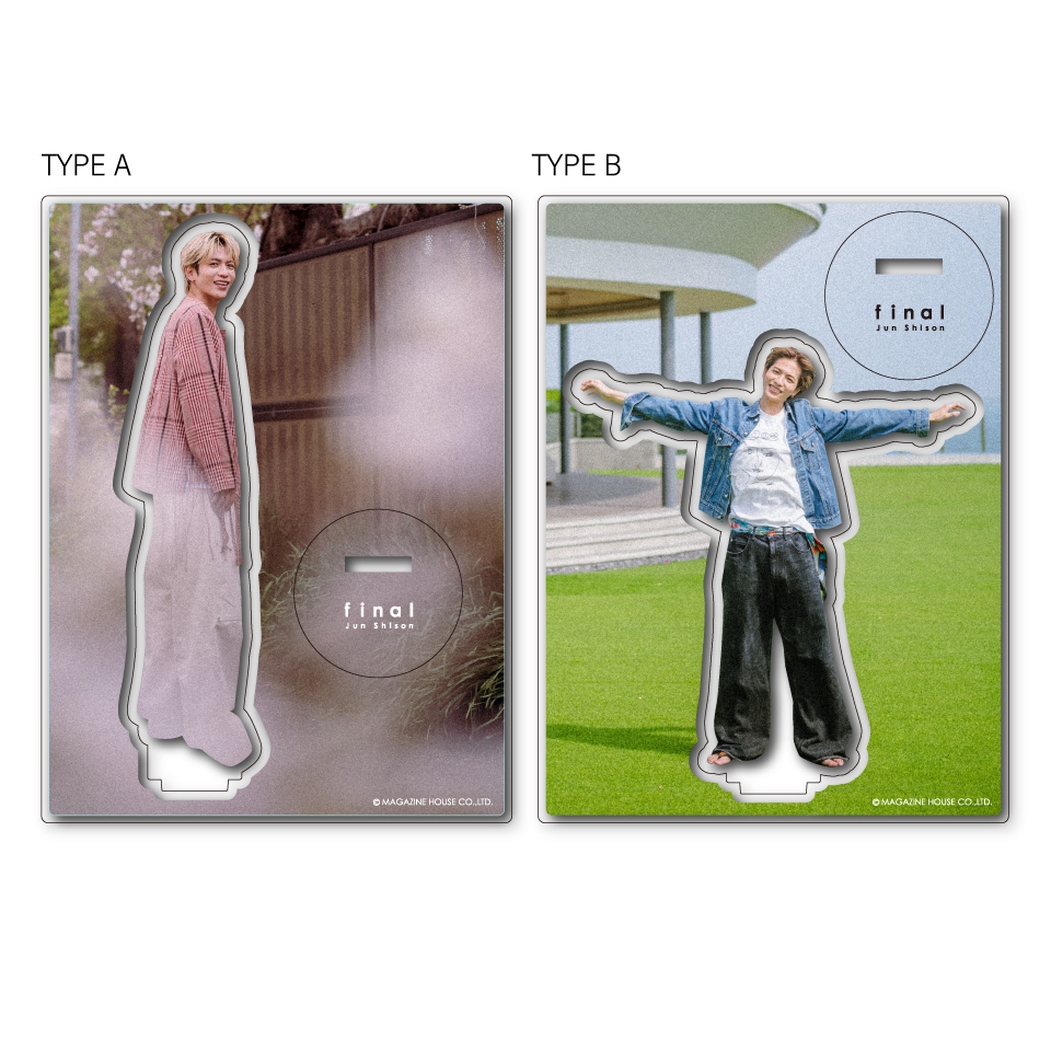 写真集「final」アクリルスタンド | S.S.Jオンラインショップ