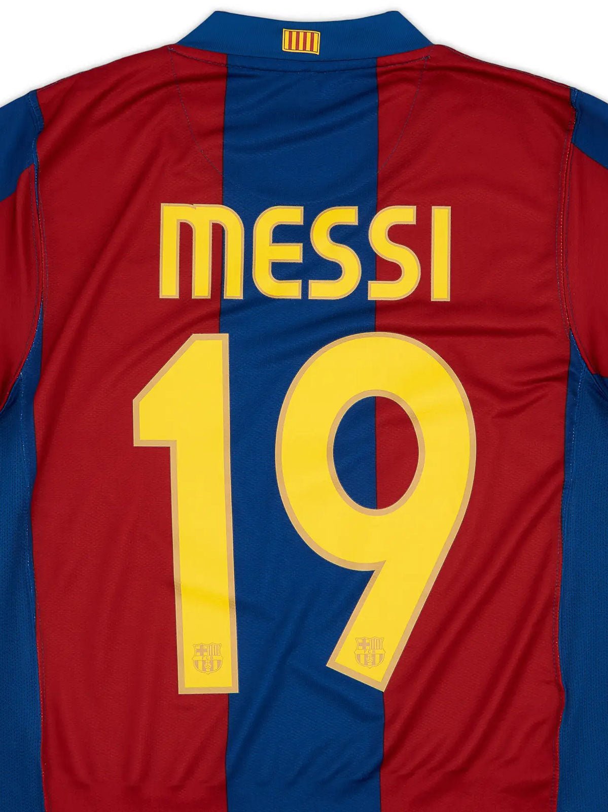 07/08 バルセロナ ホーム ユニフォーム メッシ 19番 - クラシック