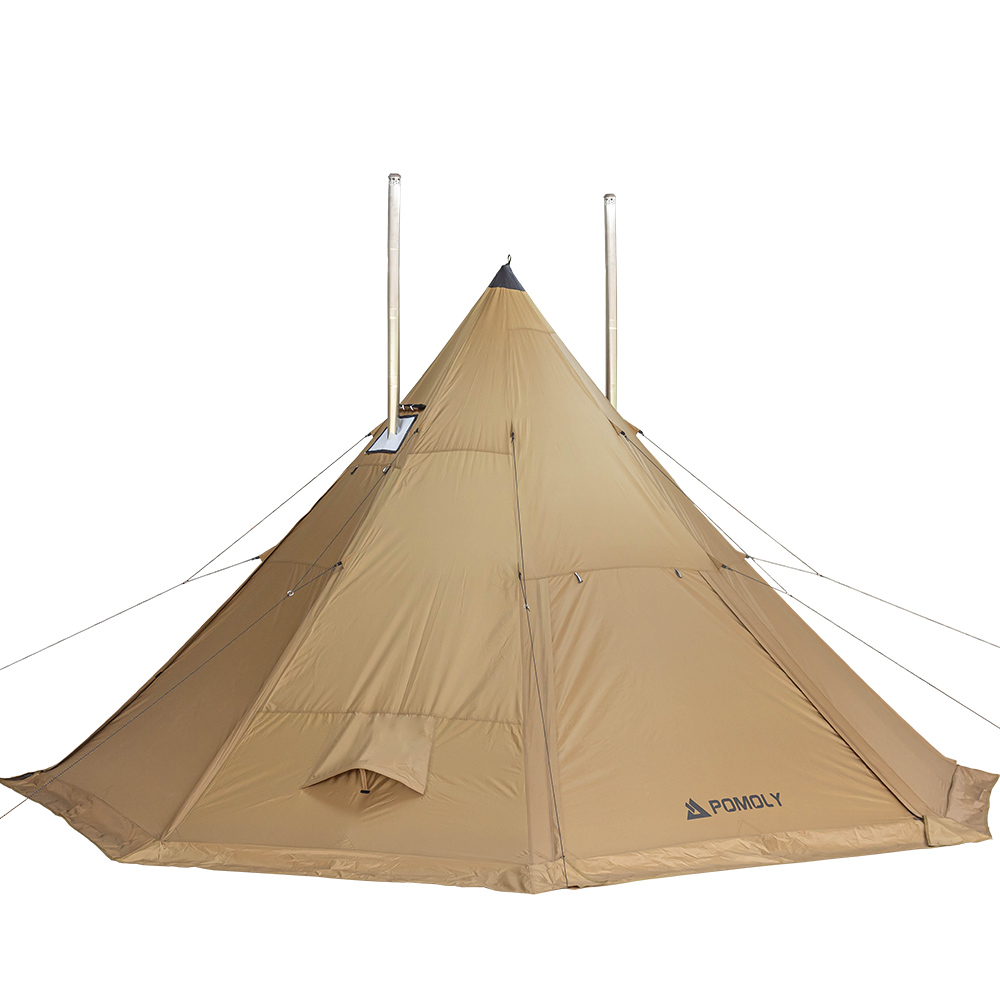 Bromance 70 Teepee Hot Tent for 4-6 Person | POMOLY 2022 New Series