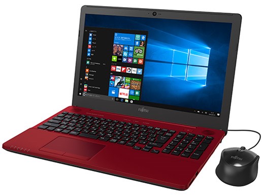 FMV LIFEBOOK AH42/A3 FMVA42A3R [ルビーレッド]の通販なら: マーク