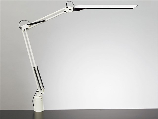 山田照明 LED デスクライト Z-N1100 W ホワイト 片持ちデザイン 色温度