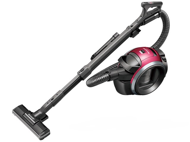 シャープ【SHARP】遠心分離サイクロン式掃除機 EC-MS310-P(ピンク系