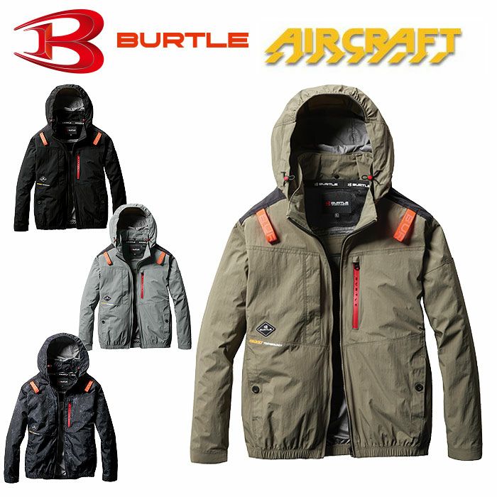 BURTLE|バートル|エアークラフト|AC2086 エアークラフトAC半袖ブルゾン