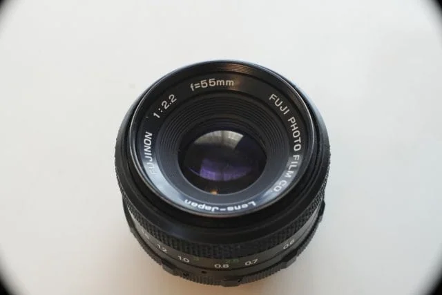 Fujinon 55mm f2.2 review作例 M42マウント バブルボケが出る富士
