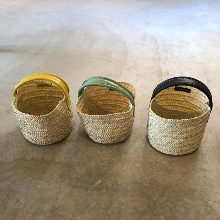 warang wayan」のカゴバッグ、夏の爽やかな装いやお部屋の収納に