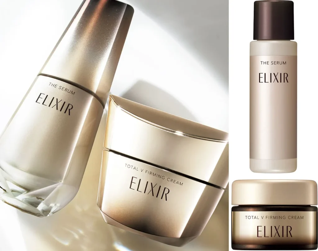 エリクシールの名品美容液＆クリームを解説】ザ セラムaa＆トータルV