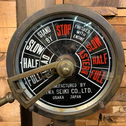 船舶用のヴィンテージテレグラフ 買取りました – 中古品の買取・販売