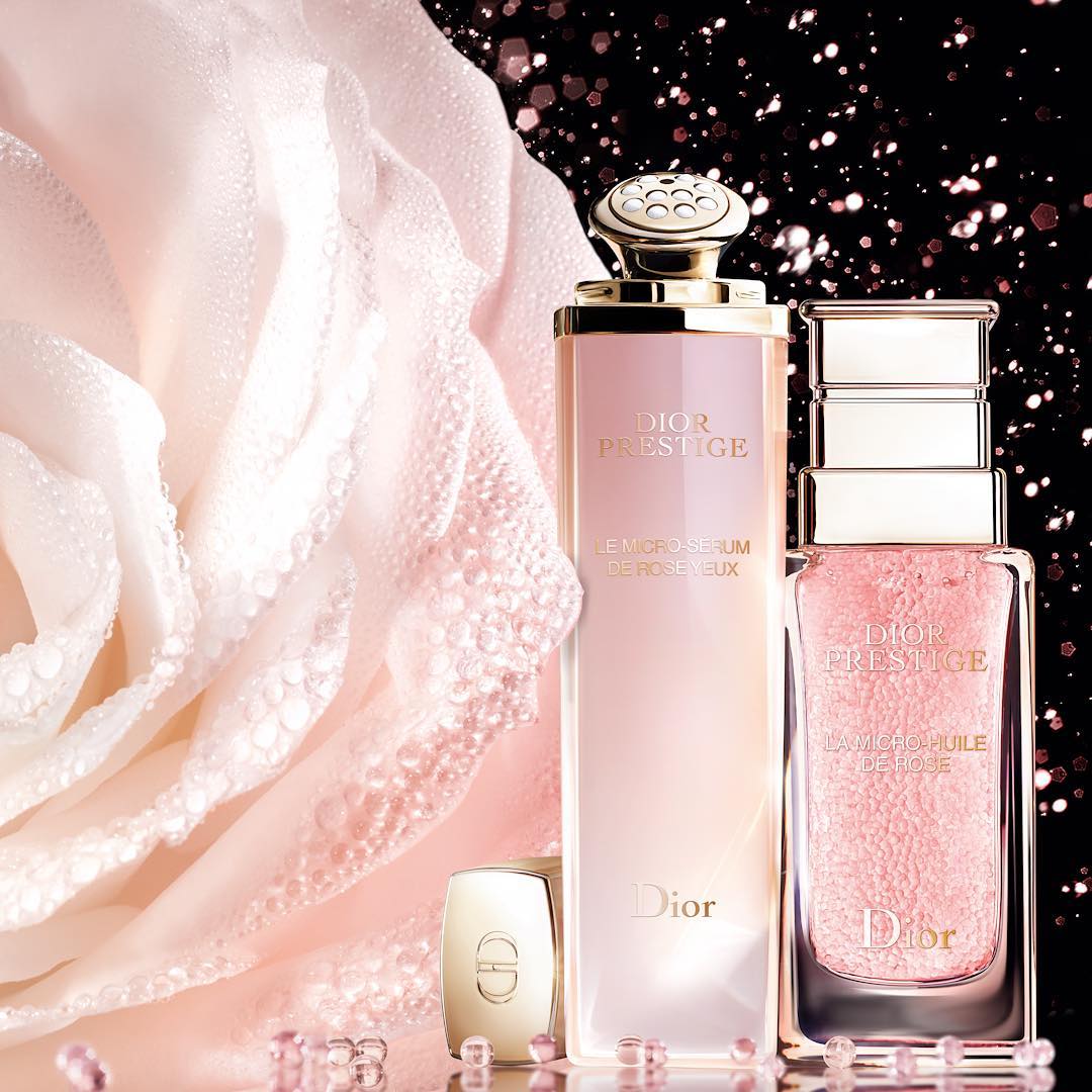 田丸麻紀さん、ディオール プレステージ ローズシリーズに出会う