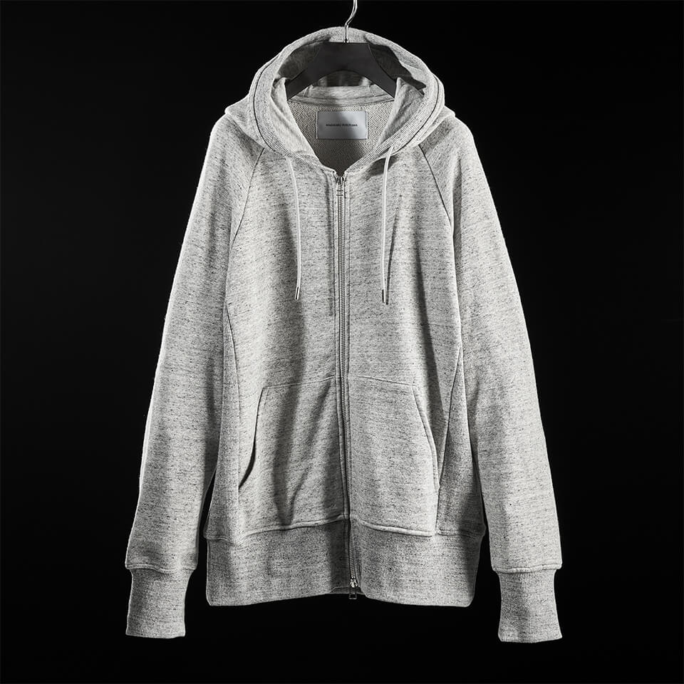 ZIP PARKA GREY - 福山屋 - MASAHARU FUKUYAMA PRODUCE FUKUYAMAYA
