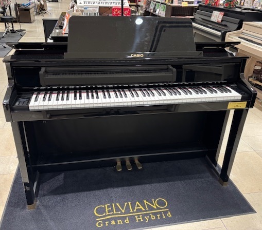 Casio 店頭展示品GP-1000 ブラックポリッシュ仕上げ グランド