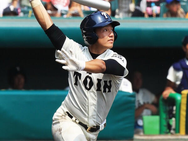 森友哉は天性の打撃を発揮し、4度の甲子園で打率.473、5本塁打 自身