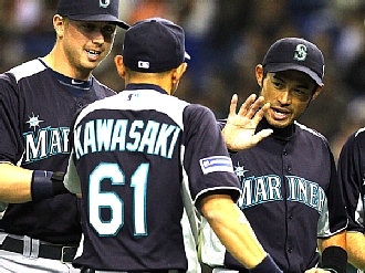 イチロー ボブルヘッド 2012 チケット付イチロー／ボブルヘッド ROOT