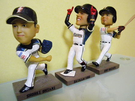 キング・オブ・ボブルヘッド」は日本ハム・大谷翔平に決定!? | web