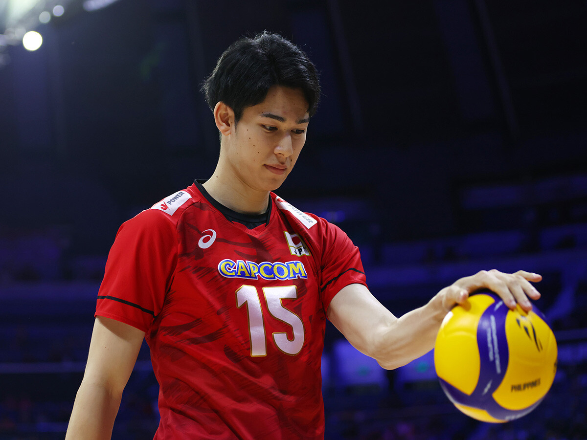 ぽ*吉様 【レア】甲斐優斗 ユニフォーム ParisVolley 大阪ブルテオン