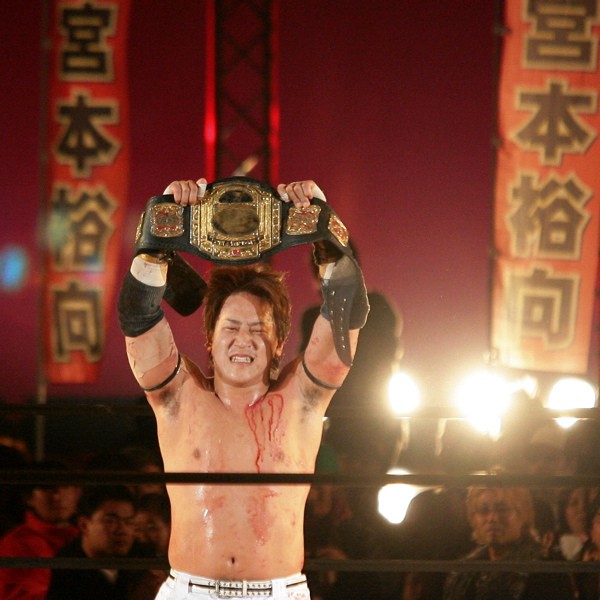 宮本がWXを破り悲願のデスマッチ王座初戴冠=大日本プロレス